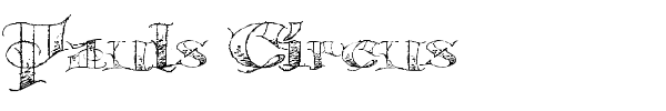 Pauls Circus font preview
